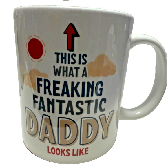 Freaking Fantastic Daddy Coffee Mug 11oz Gift Cup NIB - Picture 2 of 4